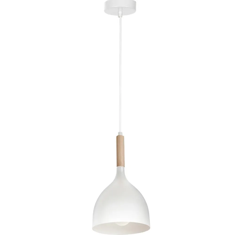 Lampa Noak Wood wisząca industrialna * Luminex