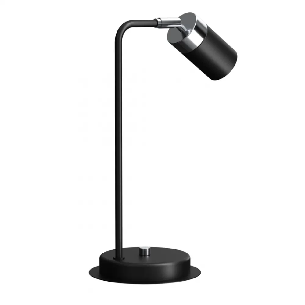 Lampa Nocna JOKER Regulowana Czarny Srebrny 1xGU10 36cm * Eko-light New