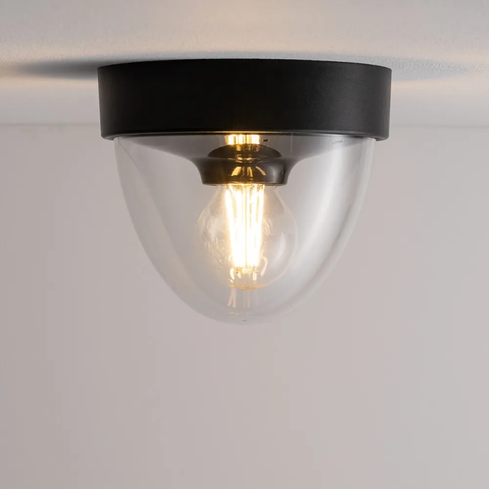 Lampa Ogrodowa NOOK Czarny 1xE27 IP44 * Nowodvorski