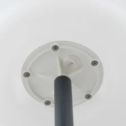 Lampa Ogrodowa PATIO Czarny Biały Klosz 1xE27 IP44 147,5cm * Nowodvorski Outlet
