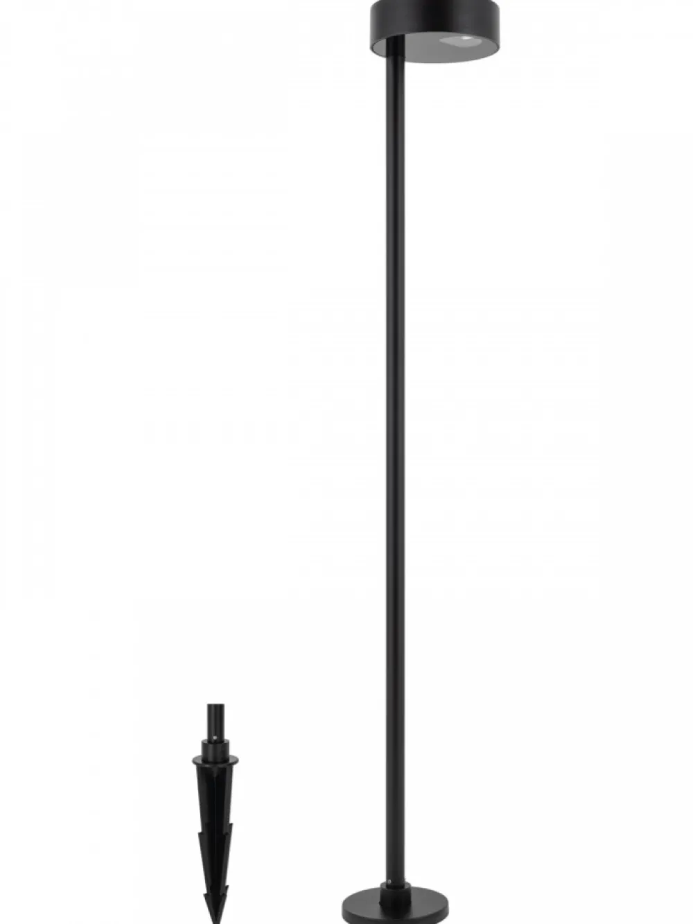 Lampa ogrodowa RUBY LED czarna 7W IP54 * Nowodvorski