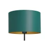 Lampa Podłogowa ARDEN Zielony Złoty Abażur 1xE27 150cm * Luminex Outlet