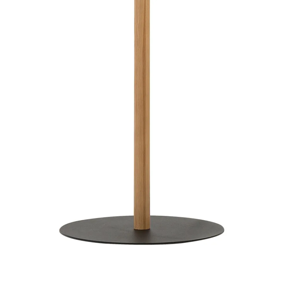 Lampa Podłogowa ECO Brązowy Szary Beżowy Abażur 1xE27 139cm * TK Lighting