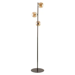 Lampa Podłogowa ESTERA Brązowy Szklane Klosze 3xG9 151cm * TK Lighting Best