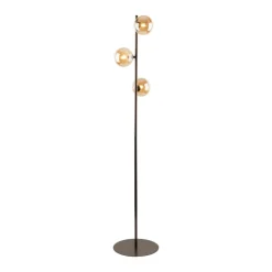 Lampa Podłogowa ESTERA Brązowy Szklane Klosze 3xG9 151cm * TK Lighting Best