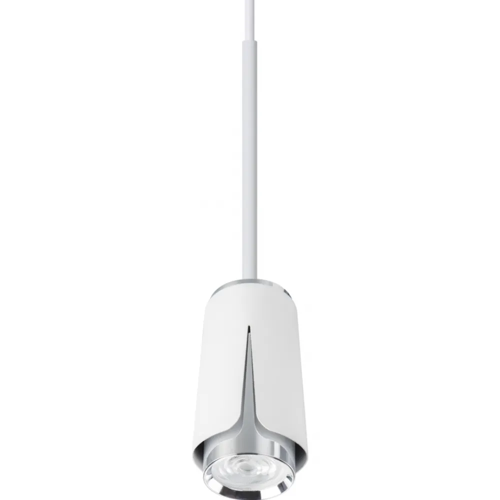 Lampa Podłogowa FLOWER Biały Srebrny 2xGU10 150cm * Eko-light Online