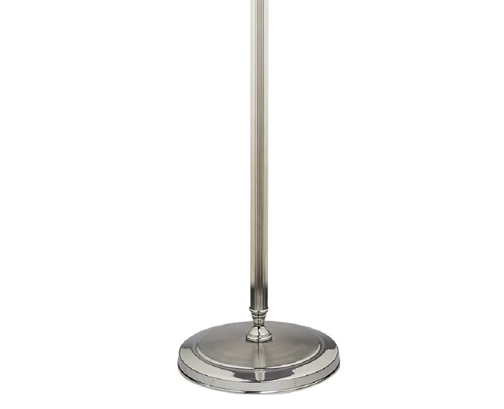 Lampa Podłogowa JULIA II Srebrny Szary Abażur 3xE27 166 cm * Jupiter