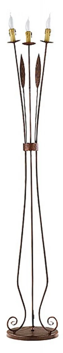 Lampa Podłogowa LOARA Miedziany Złoty 3xE14 164cm * Luminex