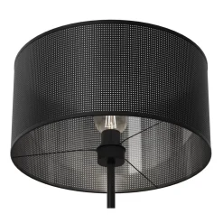 Lampa Podłogowa LOFT SHADE Czarny Klosz z Tworzywa 1xE27 150cm Prosta * Luminex Online