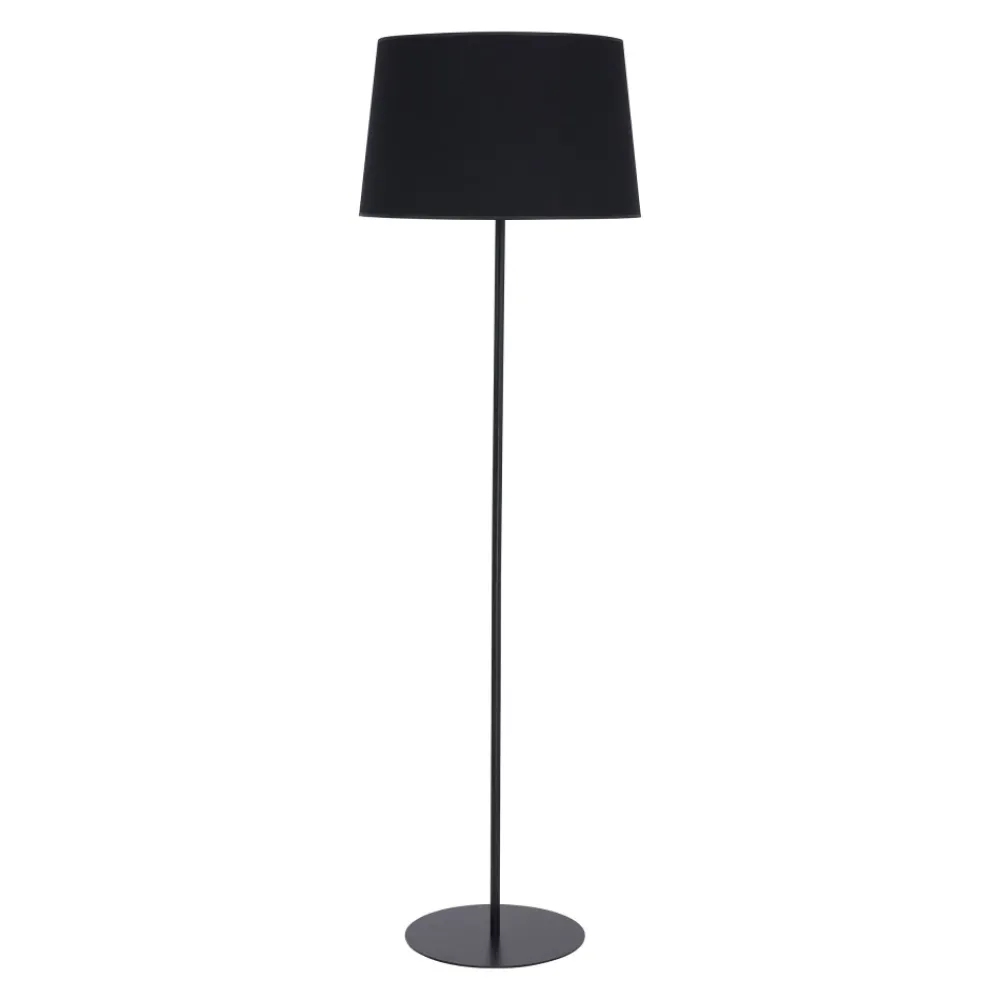 Lampa Podłogowa MAJA Czarny Abażur 1xE27 148cm * TK Lighting New
