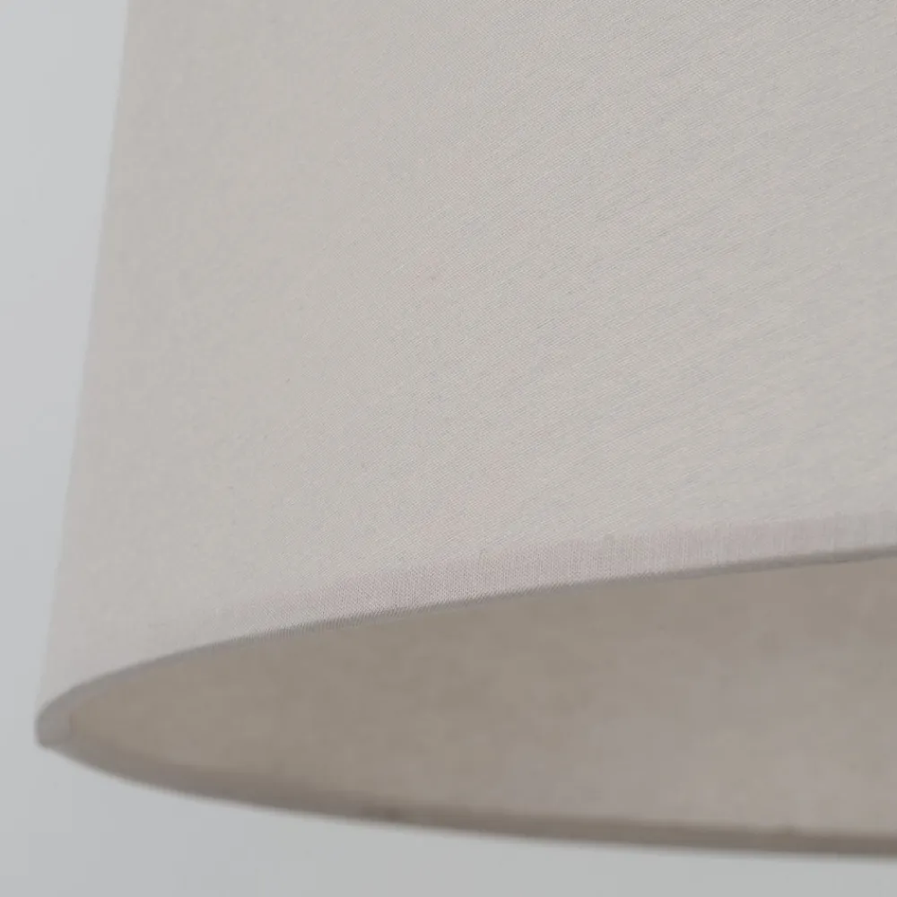 Lampa podłogowa MAJA sabia beżowa abażur ecru 1xE27 * TK Lighting Best