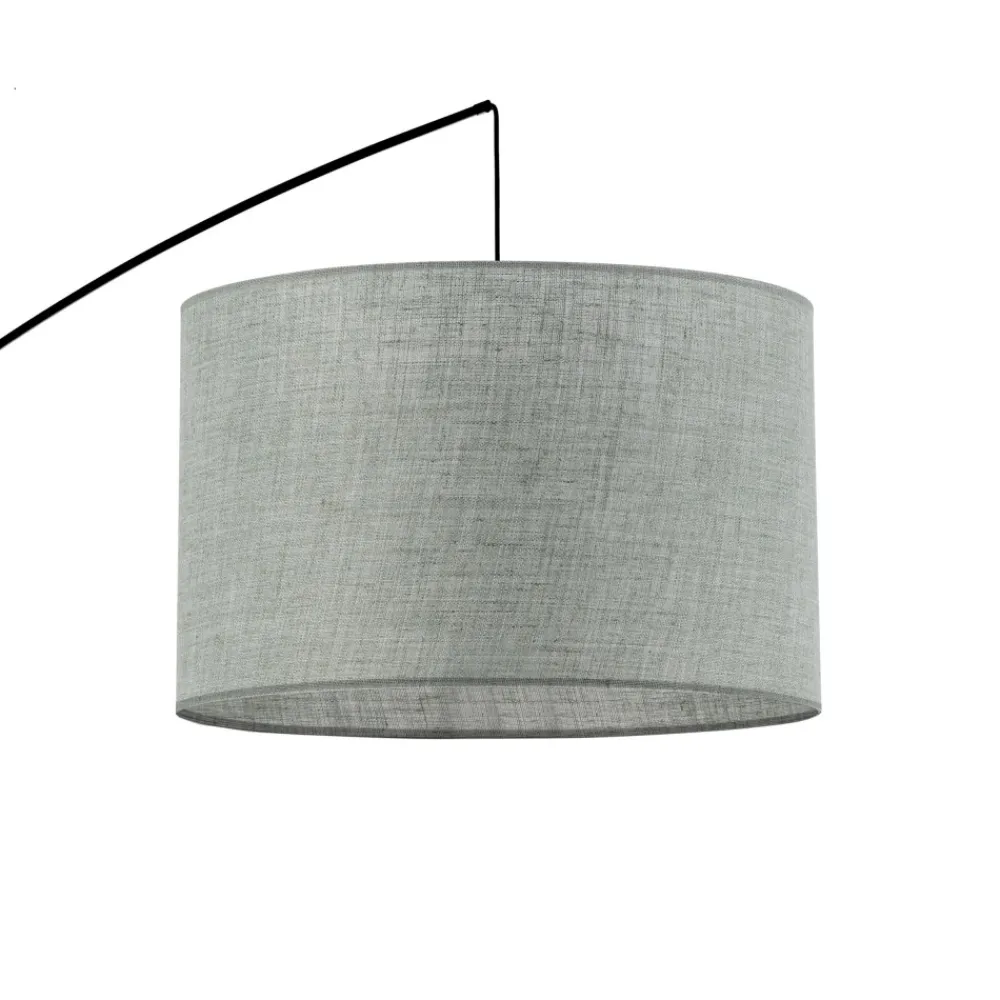 Lampa Podłogowa MOBY Czarny Zielony Abażur 1xE27 245cm * TK Lighting Online
