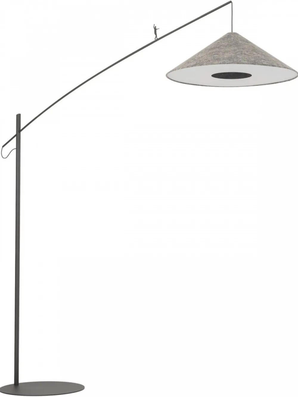 Lampa podłogowa POISE A szara 1xE27 * Nowodvorski Discount