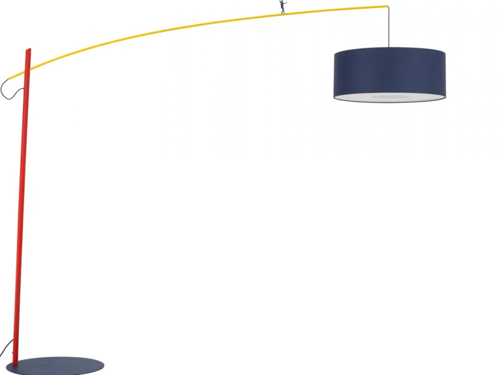 Lampa podłogowa POISE B granatowa 1xE27 * Nowodvorski Clearance