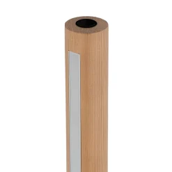 Lampa Podłogowa ROLLO Brązowy Drewno 36W LED 140cm * TK Lighting Clearance