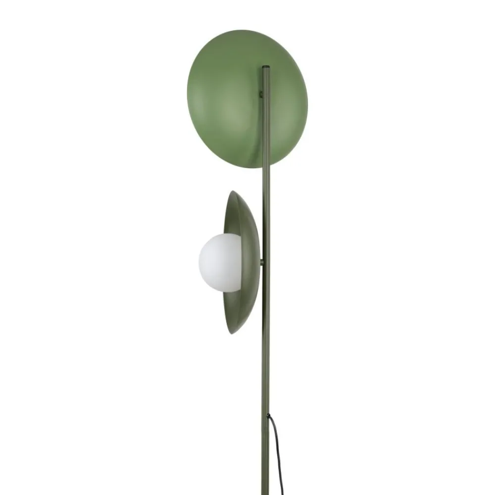 Lampa podłogowa SLATE MIX zielona klosz biały 2xG9 * TK Lighting Best