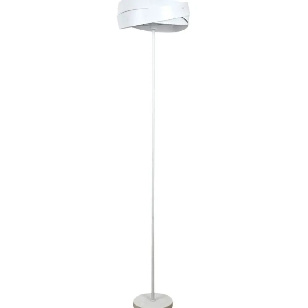 Lampa podłogowa TERRA biała 1xE27 * TK Lighting Sale
