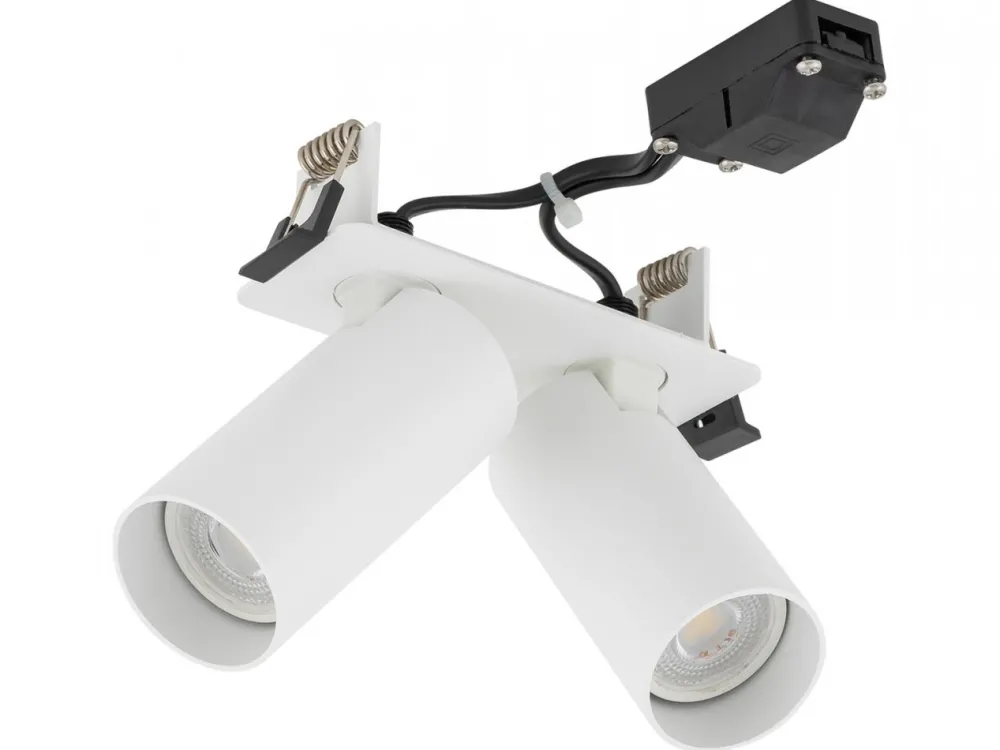 Lampa podtynkowa Spot FOURTY SURFACE biała 2xGU10 * Nowodvorski Best