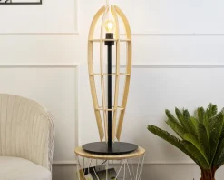 Lampa stojąca podłogowa BOHO PLYWOOD * Luminex Outlet