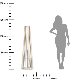 Lampa stojąca podłogowa 130 cm PLYWOOD * Luminex Clearance