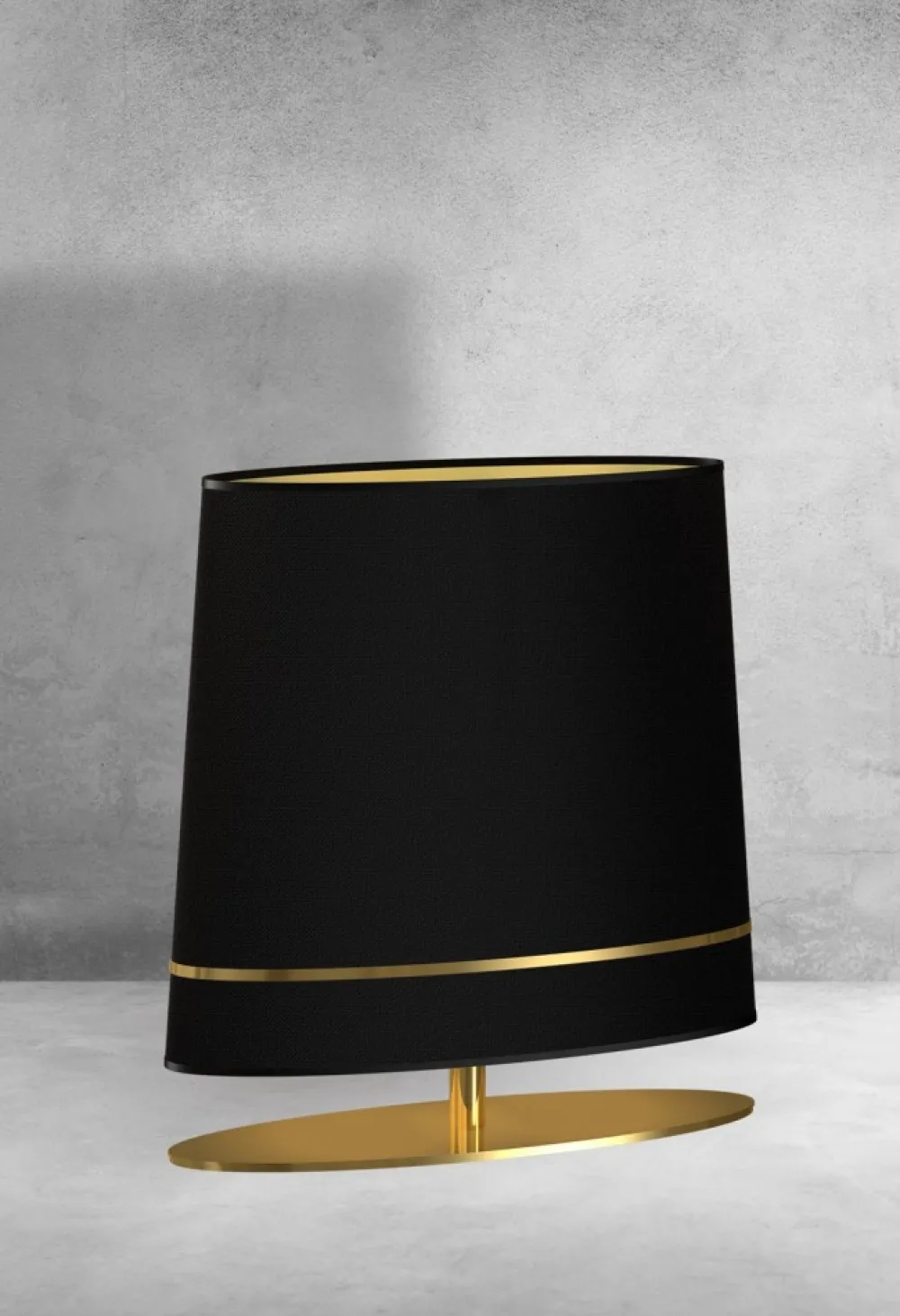 Lampa Stołowa BOOTES Złoty Abażur 1xE27 50x52cm * Eko-light New