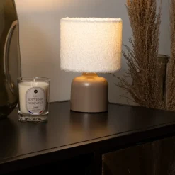 Lampa stołowa brązowa 22cm Bona * Atmosphera Discount