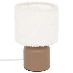 Lampa stołowa brązowa 22cm Bona * Atmosphera Discount