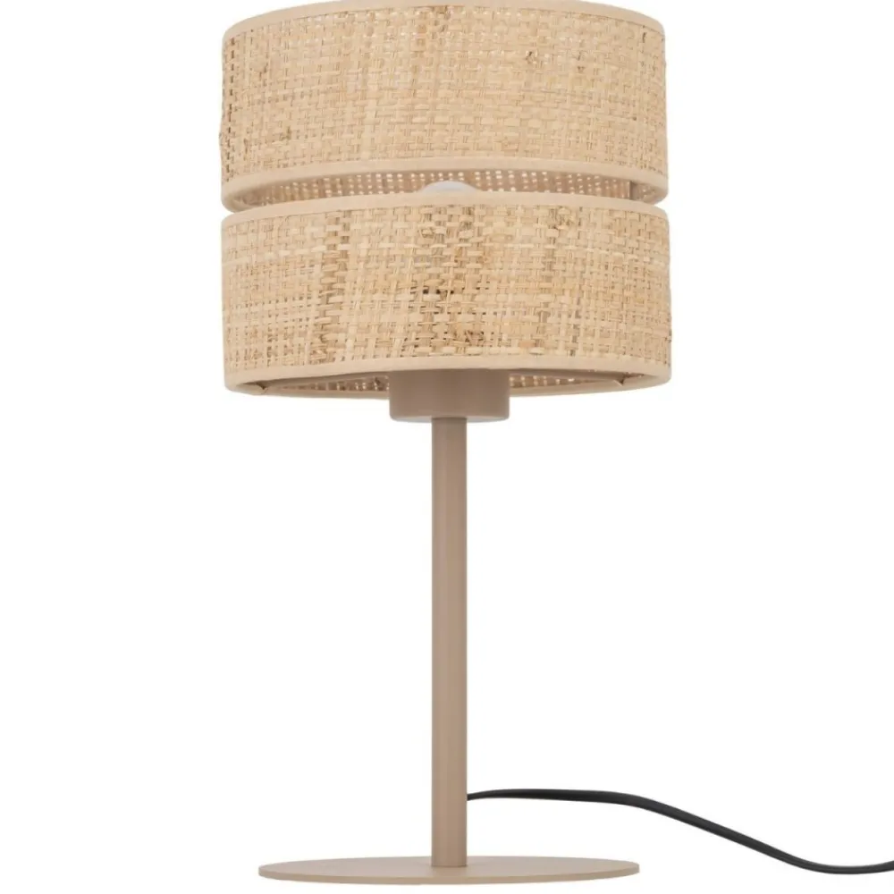 Lampa stołowa CALMA sabia beżowa 1xE27 * TK Lighting
