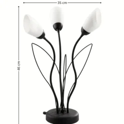 Lampa stołowa GLORIOSA czarny mat 3xG9 * Jupiter Best
