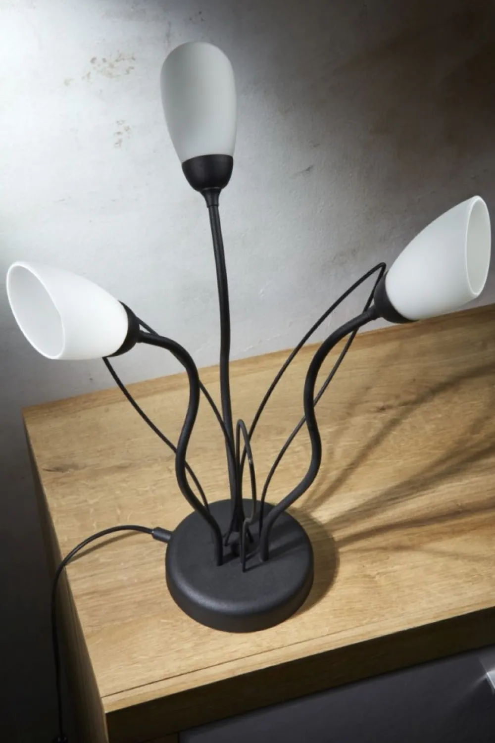 Lampa stołowa GLORIOSA czarny mat 3xG9 * Jupiter Best