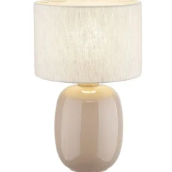 Lampa stołowa MELODY sabia beżowa 1xE27 * TK Lighting New