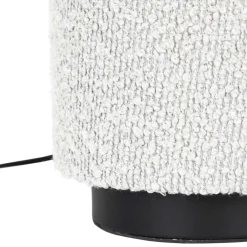 Lampa stołowa MOONA boucle krem 25 cm * HowHomely Hot