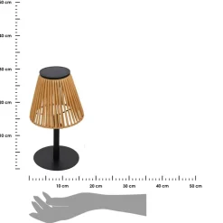 Lampa stołowa solarna LED 30 cm Kesy * Atmosphera Discount