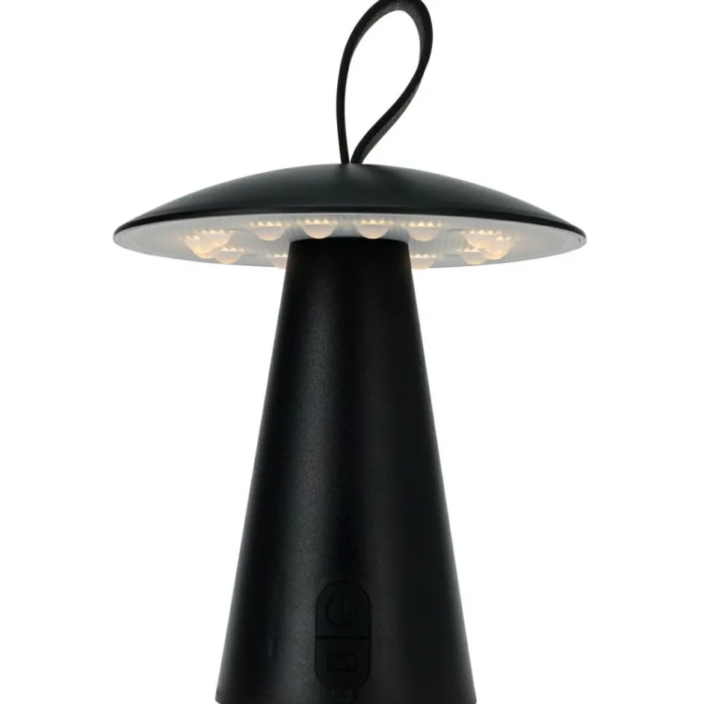 Lampa stołowa USB LED czarna 17 cm * H&S Decoration Clearance