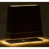 Lampa Stołowa VOLANS Czarny Złoty Abażur 1xE27 50x52cm * Eko-light Clearance