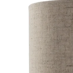 Lampa stołowa z abażurem beżowa 21,5 cm * H&S Decoration Discount