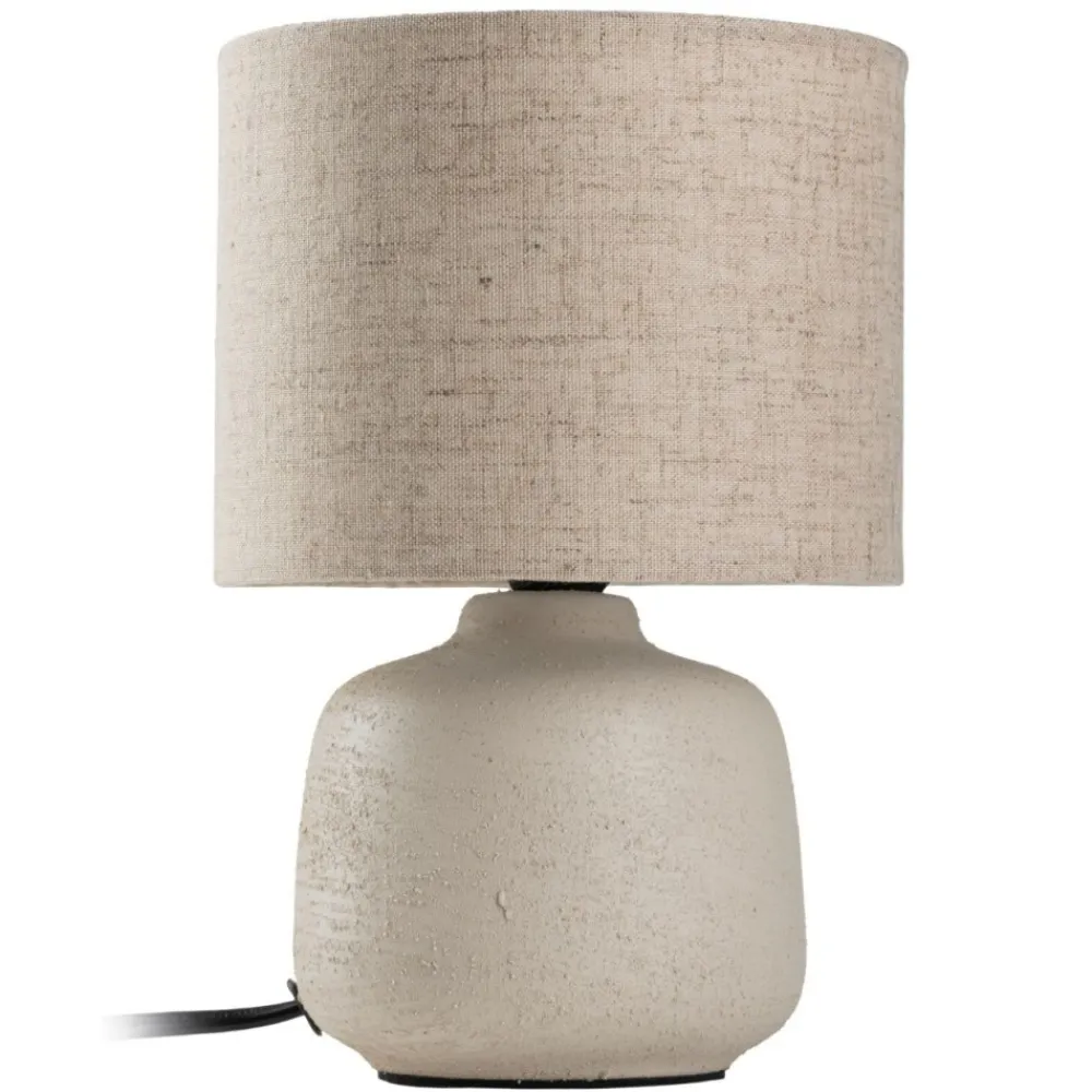 Lampa stołowa z abażurem beżowa 21,5 cm * H&S Decoration Discount