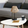 Lampa stołowa z naturalnym abażurem Jily * Atmosphera Clearance