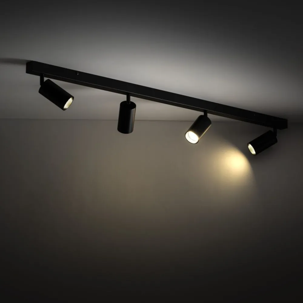 Lampa sufitowa AMIS czarna 4xGU10 * TK Lighting New