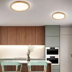 Lampa sufitowa AQUA WOOD buk 52.5 cm 1xLED * TK Lighting New