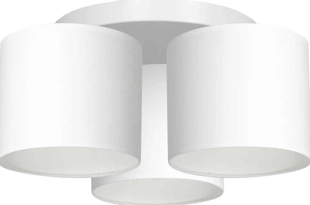 Lampa Sufitowa ARDEN Biały Abażur 3xE27 * Luminex Discount
