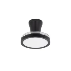 Lampa sufitowa BREEZE czarna 1xLED z wiatrakiem i pilotem * TK Lighting