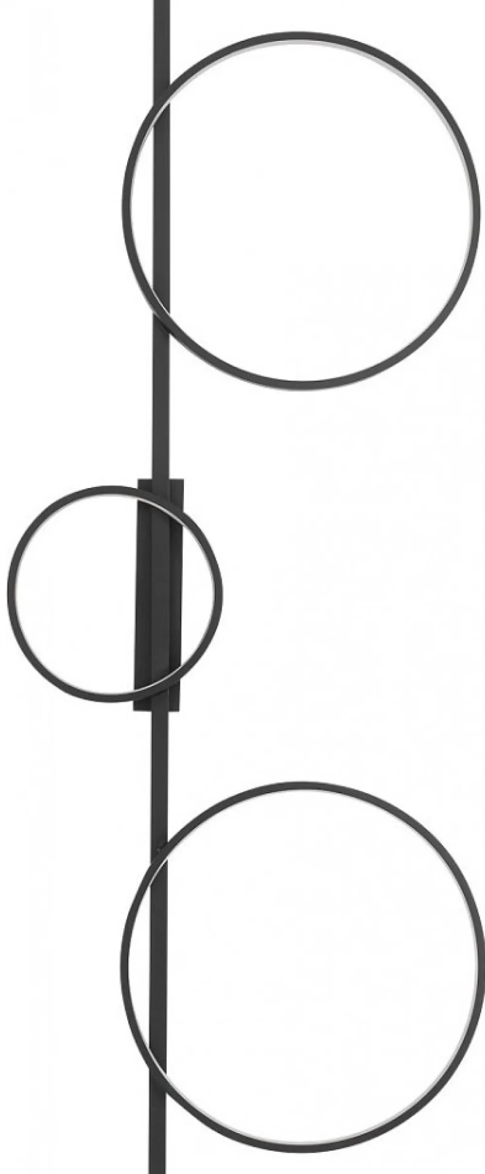 Lampa Sufitowa CIRCOLO Czarny 33W LED 3000K 18,30cm * Nowodvorski New