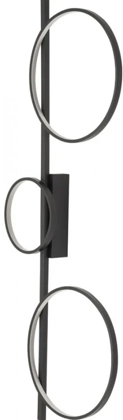 Lampa Sufitowa CIRCOLO Czarny 33W LED 3000K 18,30cm * Nowodvorski New
