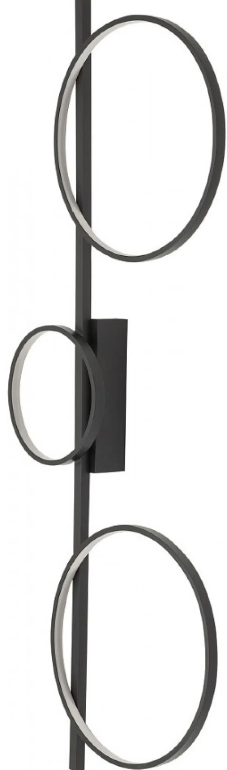 Lampa Sufitowa CIRCOLO Czarny 33W LED 3000K 18,30cm * Nowodvorski New