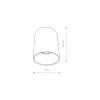 Lampa Sufitowa EYE TONE Czarny 1xGU10 IP20 * Nowodvorski Hot