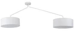 Lampa Sufitowa FALCON Biały Abażury 2xE27 * Nowodvorski Clearance