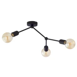 Lampa sufitowa FANTASY czarna 3xE27 * TK Lighting Sale