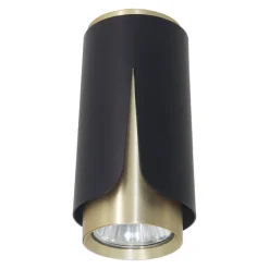 Lampa Sufitowa FLOWER Czarny Złoty 1xGU10 * Eko-light Hot
