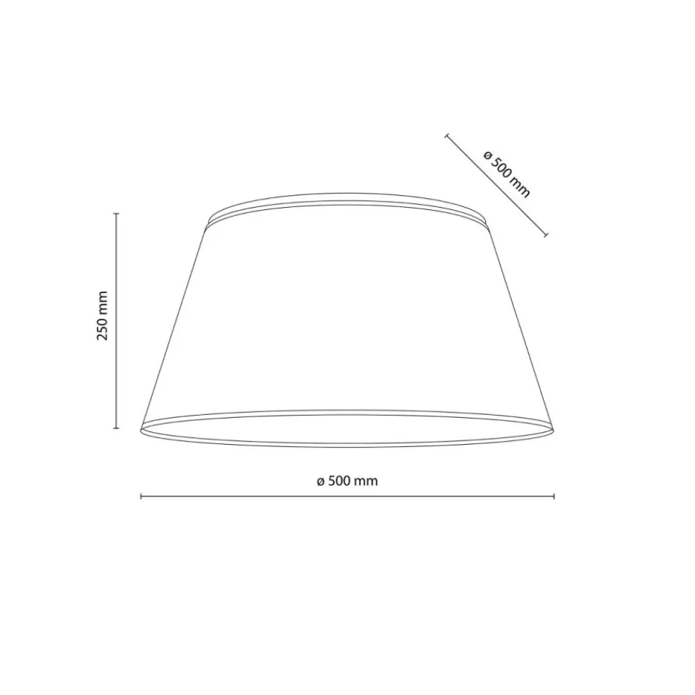 Lampa sufitowa FORMO czarna 2xE27 38 cm * TK Lighting
